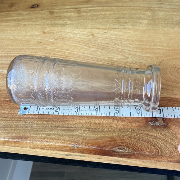 Vintage 1940's Dr Pepper Bottling Co Bottle Jar Clear Poplar Bluff Mo - Picture 3 of 10